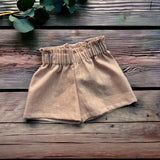Shorts caramella giallo Rosa Salmone