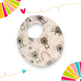 Bavaglino Maxi Koala rosa