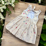 Vestitino Pin up Righine Gialle