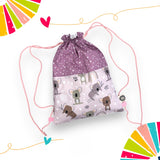 Sacca Zaino Koala Maxi Rosa