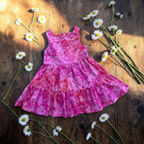 Vestitino Daisy Batik fuxia