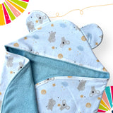 Accappatoio Orsetto Koala Azzurri