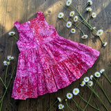 Vestitino Daisy Batik fuxia