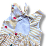 Vestitino Pin up Righine Gialle