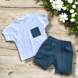 Completino Liko in Lino Jeans