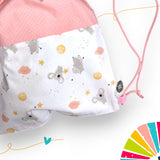 Sacca Zaino Koala Mini Rosa