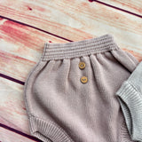 Coulotte in maglia 100% cotone organico