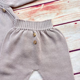 Completino in maglia 100% cotone organico