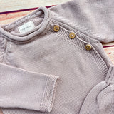 Completino in maglia 100% cotone organico