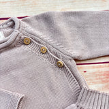 Completino in maglia 100% cotone organico