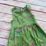 Vestitino Pin up 3.0 Batik verde