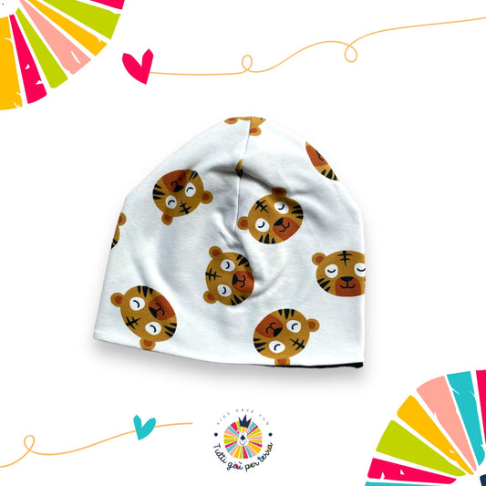 Cappellino double-face Tigrotti