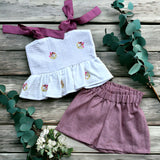 Shorts caramella malva