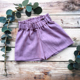 Shorts caramella malva