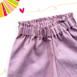 Shorts caramella malva