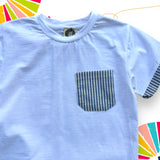 Completo Boat Righine Azzurre