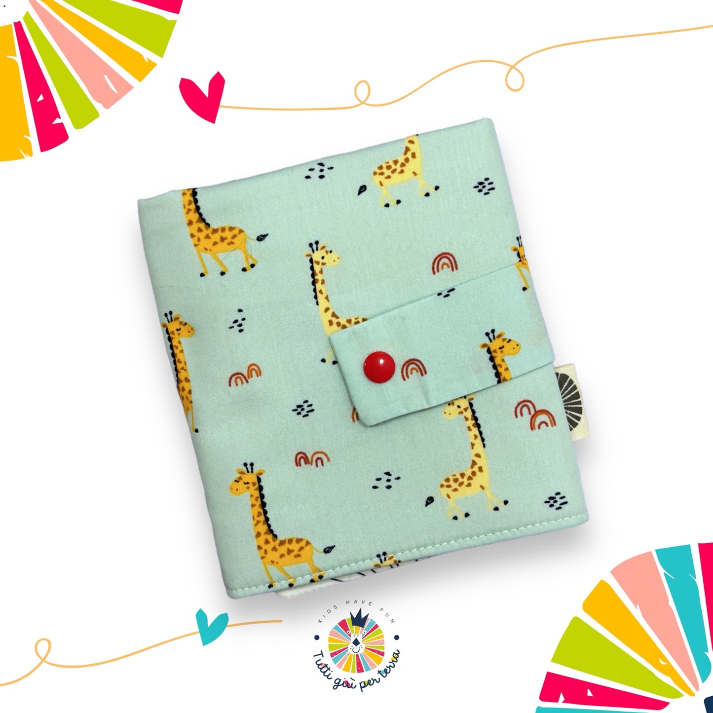 Libretto Colora e Ricolora Giraffe e Giungla