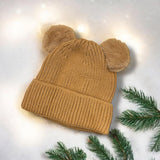 Cappellino in lana e viscosa