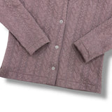 Cardigan Treccia Malva