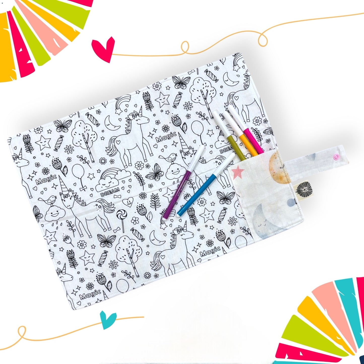 Libretto Colora e Ricolora Foxy girl e unicorni