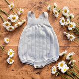 Pagliaccetto in maglia 100% cotone organico