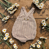 Pagliaccetto in maglia 100% cotone organico