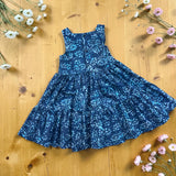 Vestitino Daisy Batik Blu