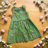 Vestitino Pin up 3.0 Batik verde