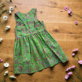 Vestitino Pin up 3.0 Batik verde